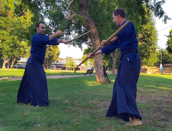 naginata in the park